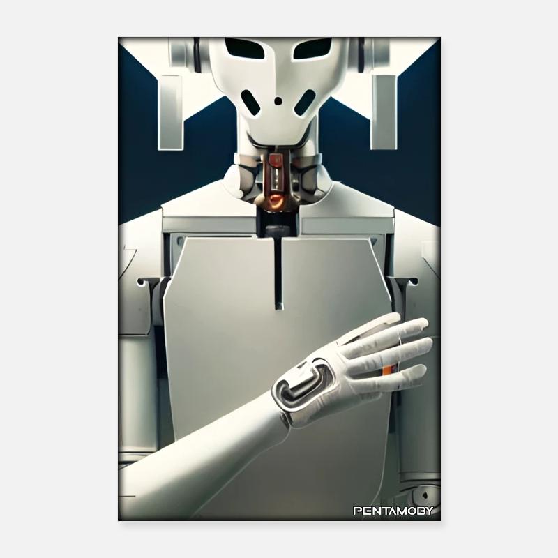 Robot Future Technology Science Android Poster 24" x 35" (60x90 cm)