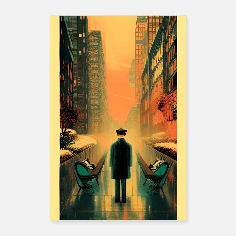 Straßen 3 Poster 60x90 cm