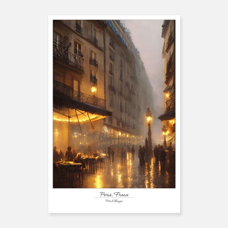 Paris Poster 60x90 cm