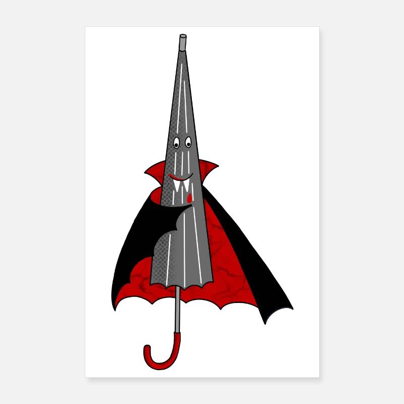 Vampire Screen Dracula Costume Disguise Poster 24" x 35" (60x90 cm)