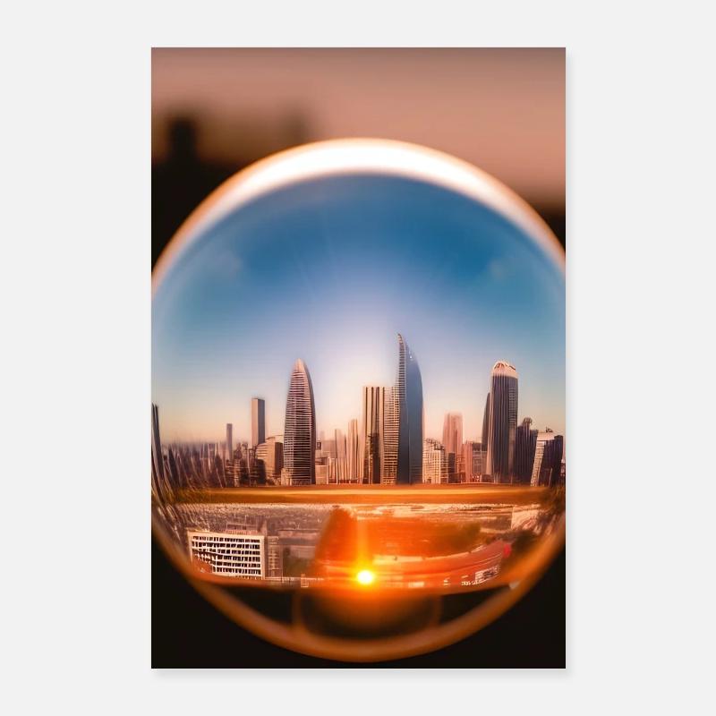 Ville de Kugel Poster 60 x 90 cm