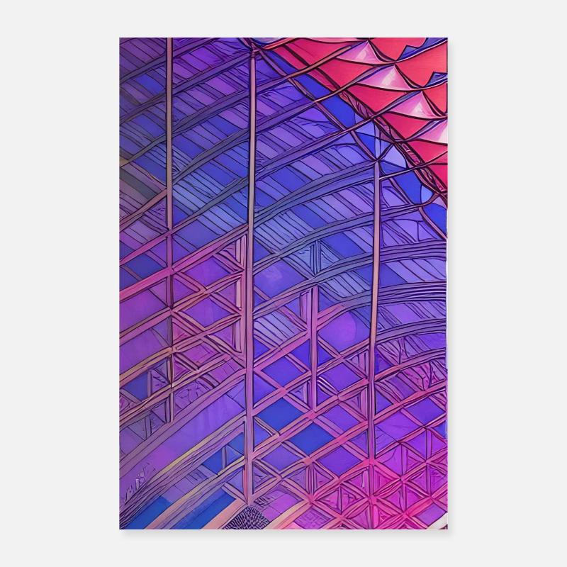 Shapes and patterns Poster 24" x 35" (60x90 cm)