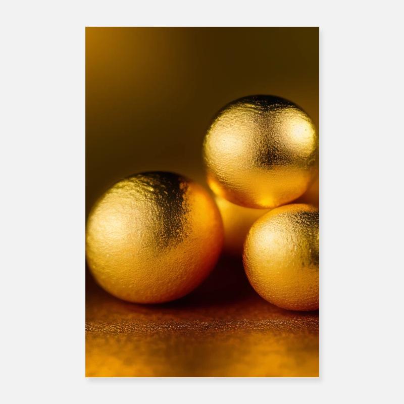 Pezzi d'oro Poster 60x90 cm