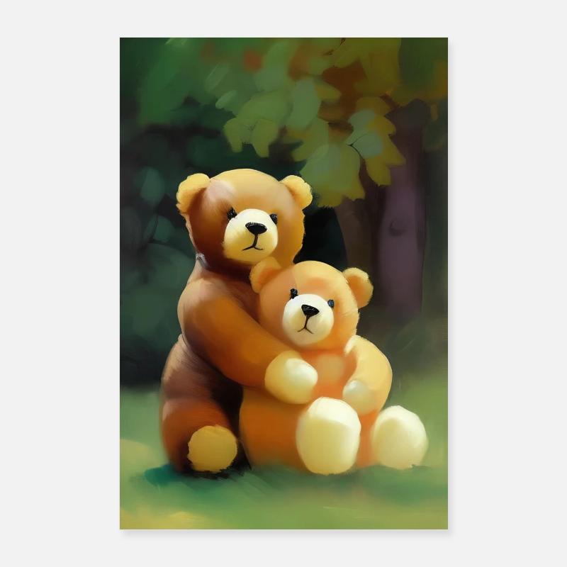 Teddy bear Poster 24" x 35" (60x90 cm)