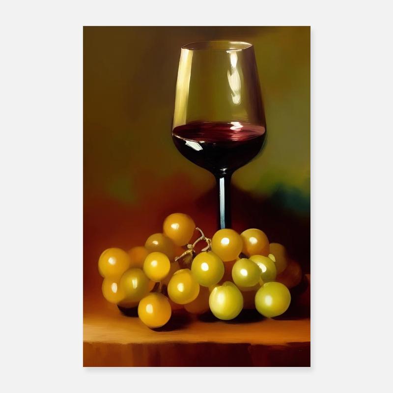 Wine drinkers Poster 24" x 35" (60x90 cm)