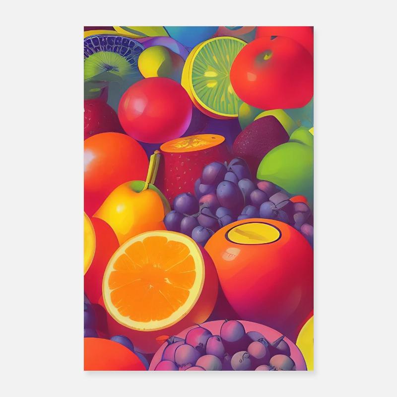Früchte Poster 60x90 cm