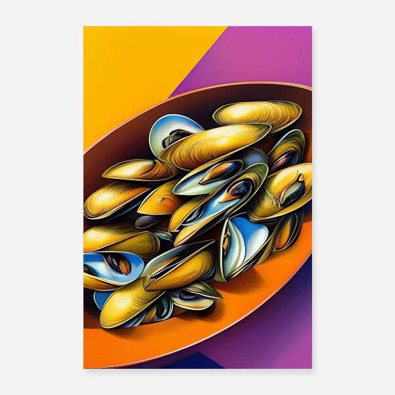 Moules Poster 60 x 90 cm