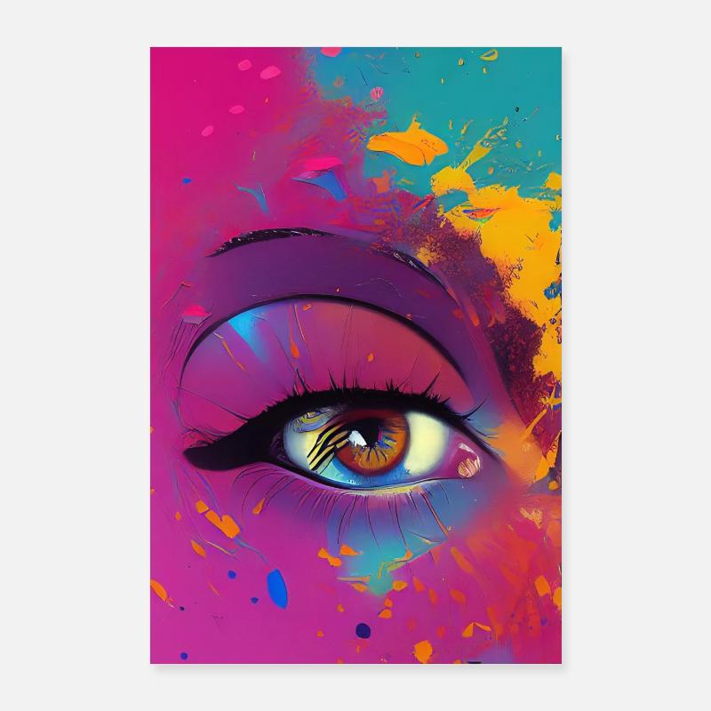 Abstract art Poster 24" x 35" (60x90 cm)