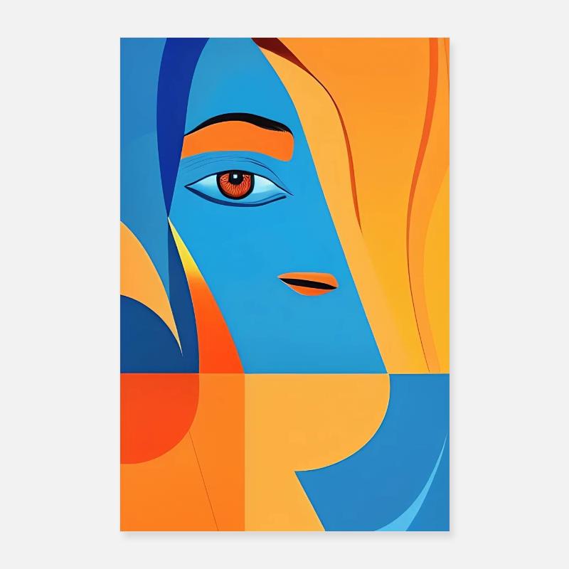 Art abstrait Poster 60 x 90 cm