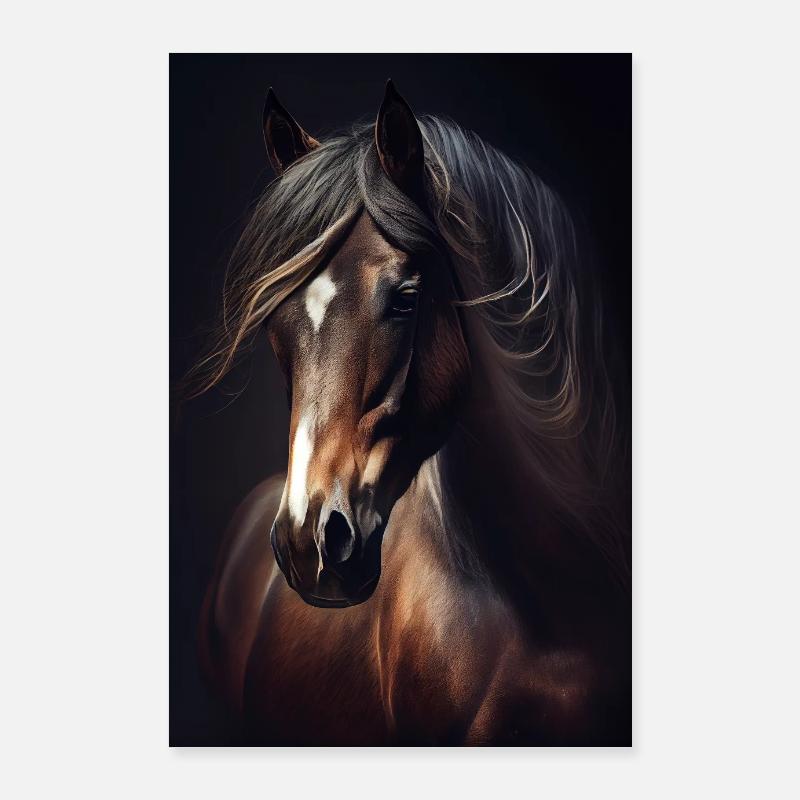 Equitation Equitation Equitation Saut d’obstacles Poster 60 x 90 cm