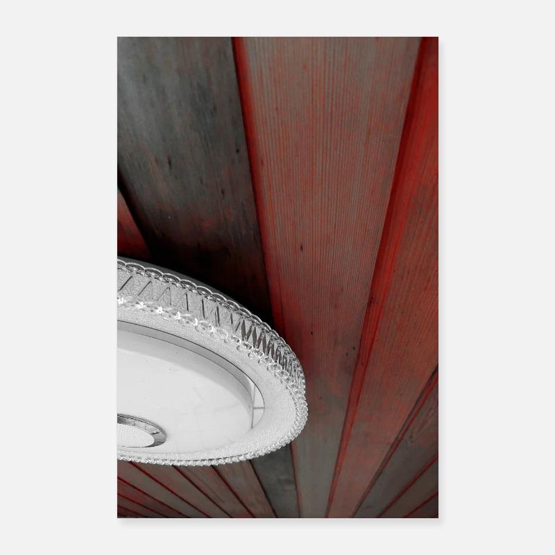White Light - Red Wood Poster 24" x 35" (60x90 cm)