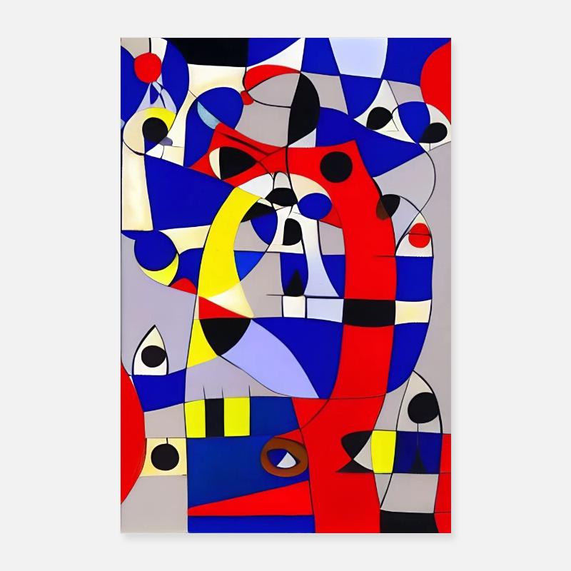 Abstract art Poster 24" x 35" (60x90 cm)
