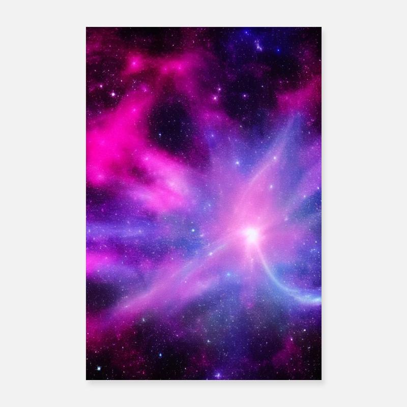 Galaxy Image Poster 24" x 35" (60x90 cm)