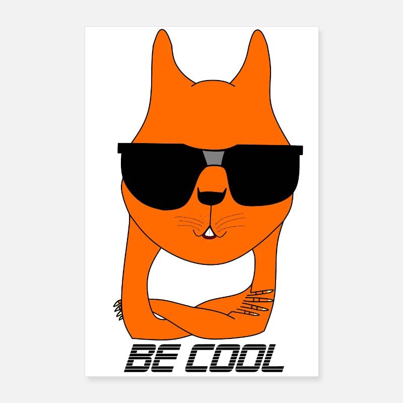 Squirrel limited Poster 24" x 35" (60x90 cm)