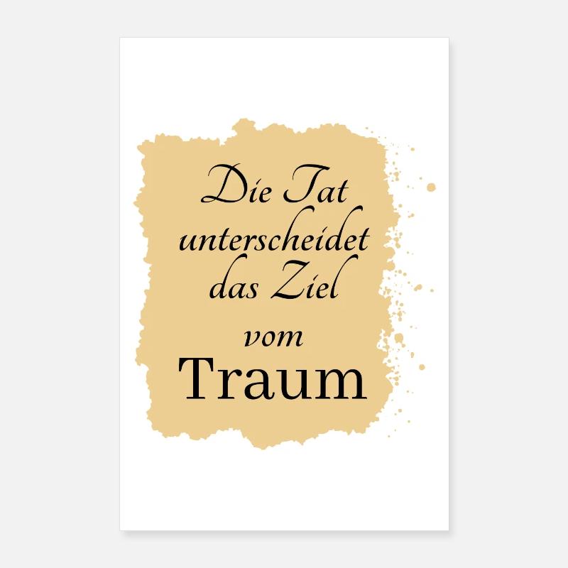 POSITIVE EINSTELLUNG MINDSET Motivation Poster 60x90 cm