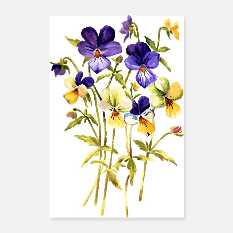 Fleur Poster 60 x 90 cm