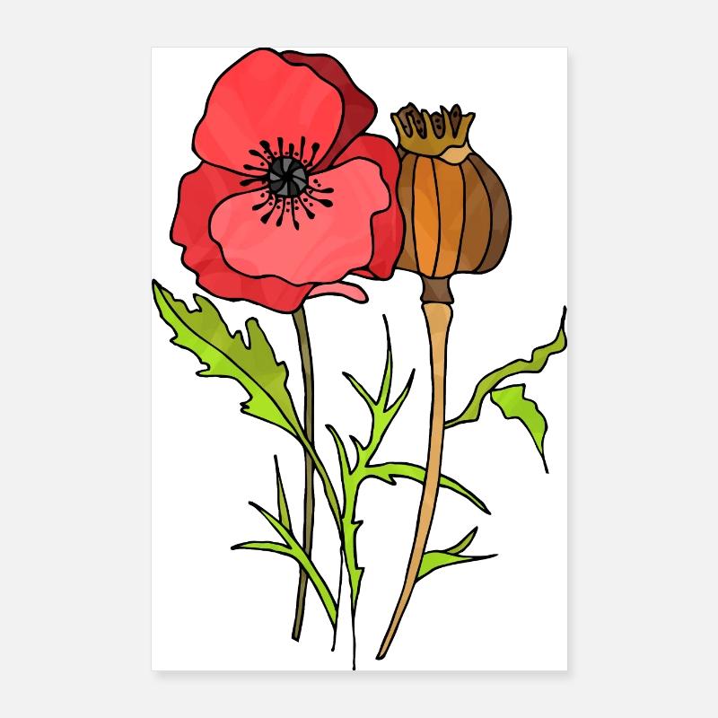 Fleur Poster 60 x 90 cm