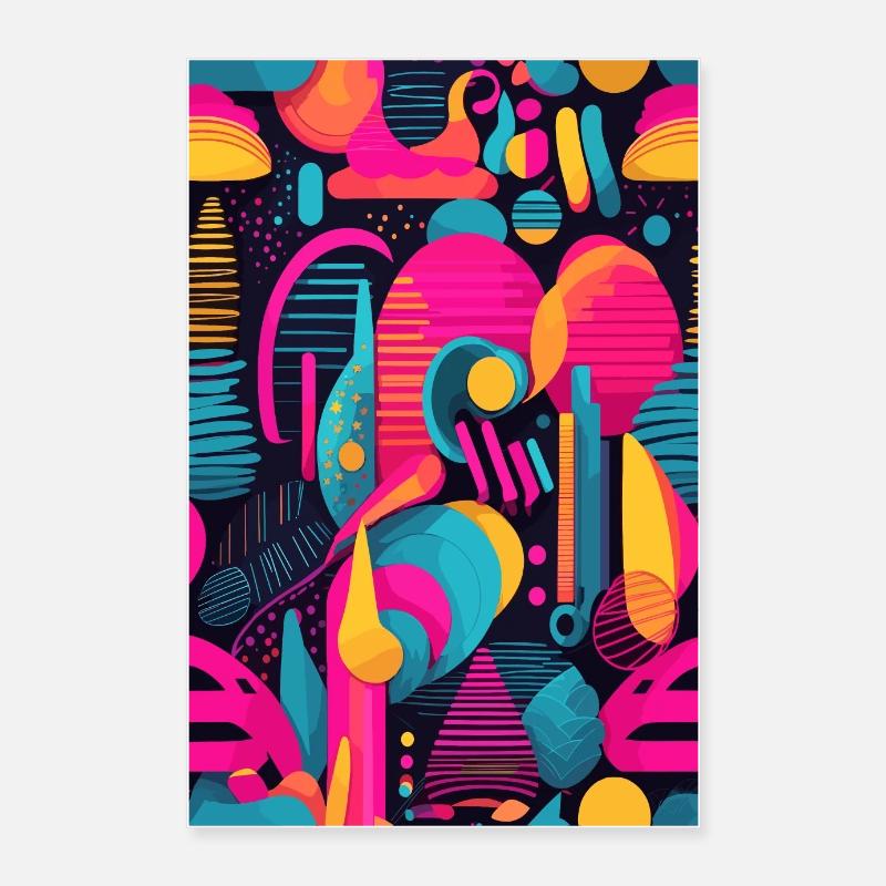 Modern Abstract Pattern Poster 24" x 35" (60x90 cm)