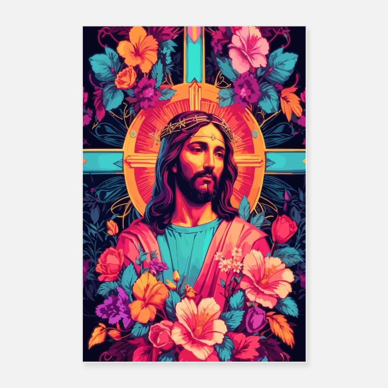 Jesus Christ Poster 24" x 35" (60x90 cm)