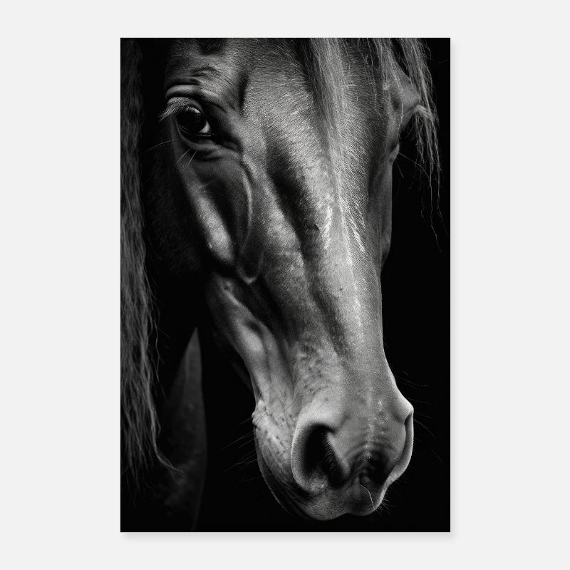 Pferd Pferde Reiten Pferdereiten Sprungreiten Poster 60x90 cm