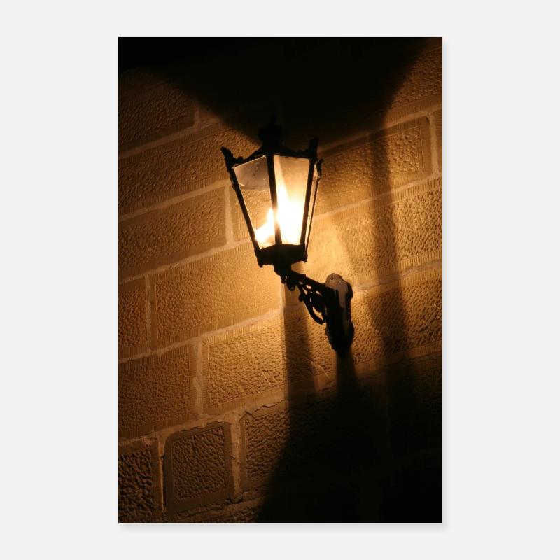 WANDLATERNE Poster 60x90 cm