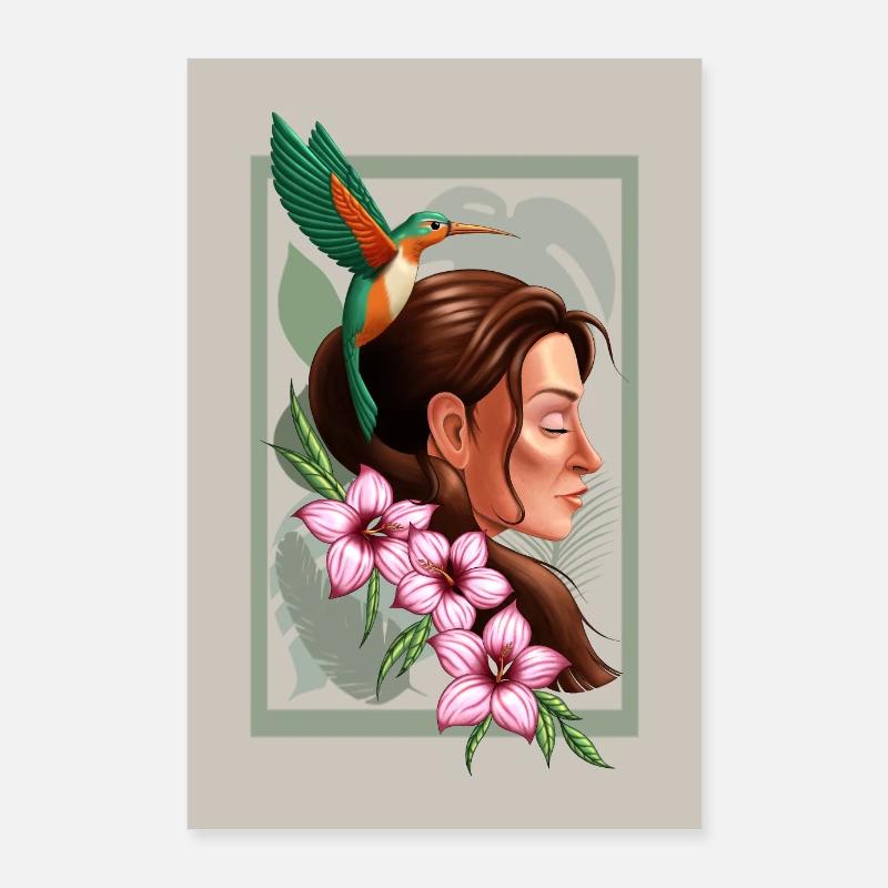 Mother Earth Records Poster 24" x 35" (60x90 cm)