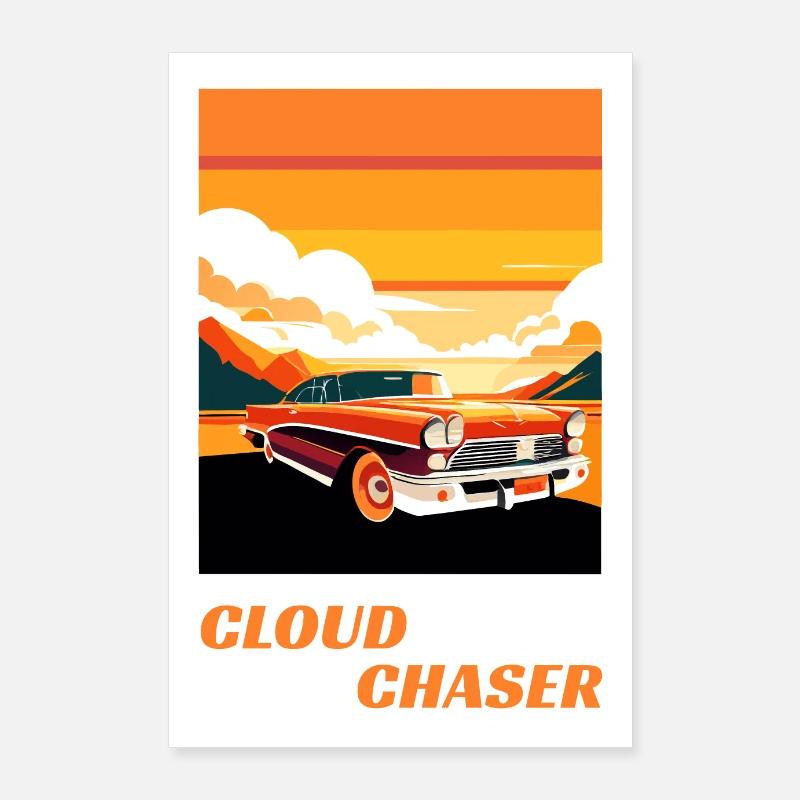 Cloud Chaser Poster 24" x 35" (60x90 cm)