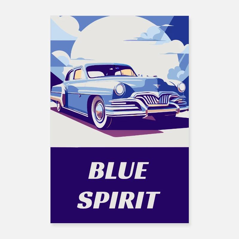 Spirito Blu Poster 60x90 cm