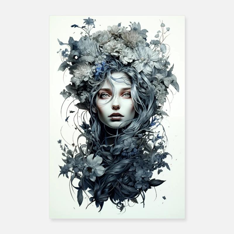 Elfe mystique Poster 60 x 90 cm