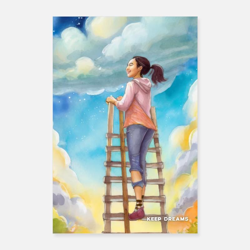Keep Dreams - Le poster Poster 60 x 90 cm