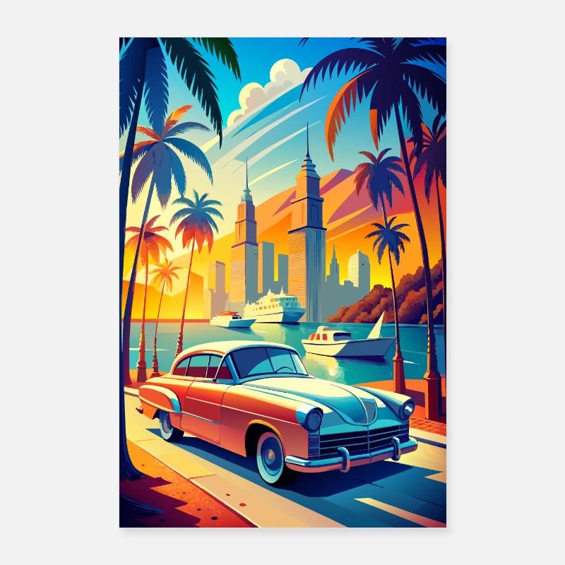 Maritime Melodie Poster 60x90 cm