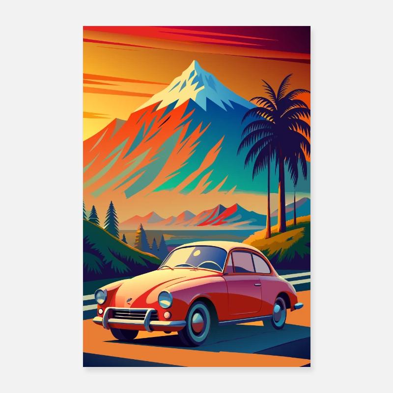 Summit Serenity Poster 24" x 35" (60x90 cm)