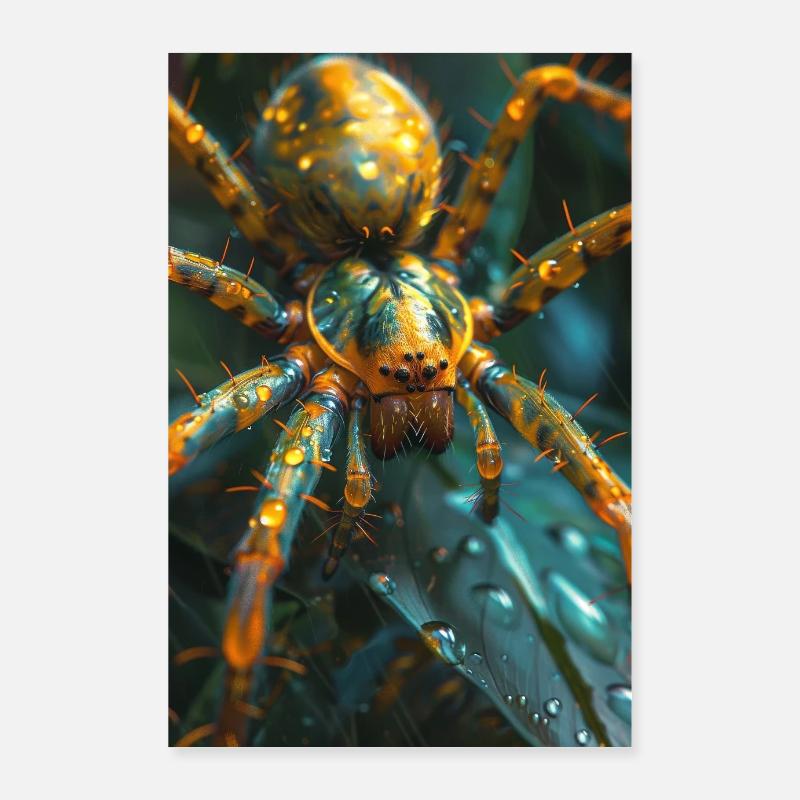 Araignée, Araignée, Tarentule, Animal, Nature Poster 60 x 90 cm