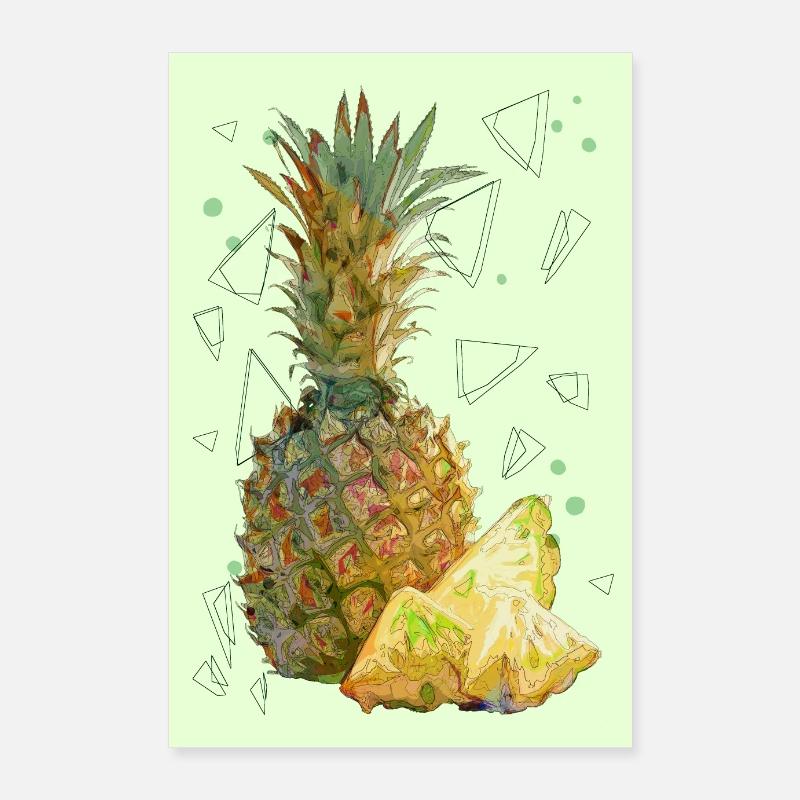 Ananas Poster 60x90 cm