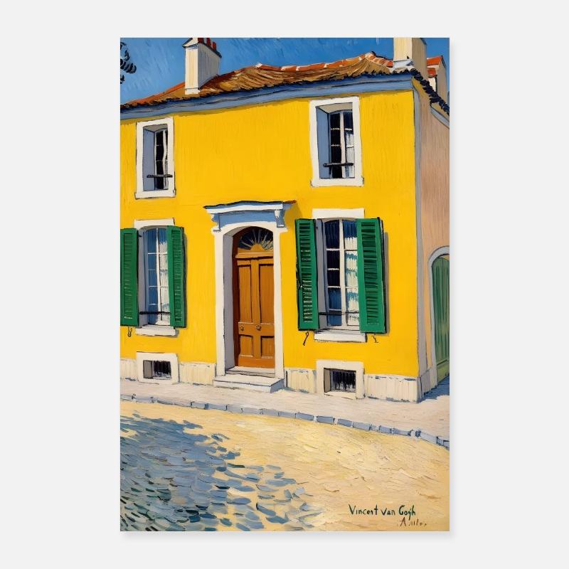 The Artist's Abode Poster 24" x 35" (60x90 cm)