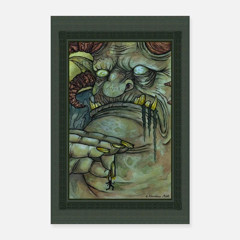 Goblin's Breath Self-drawn Poster 24" x 35" (60x90 cm)