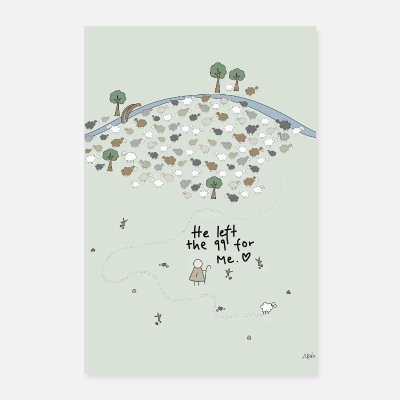 Good Shepherd Poster 24" x 35" (60x90 cm)