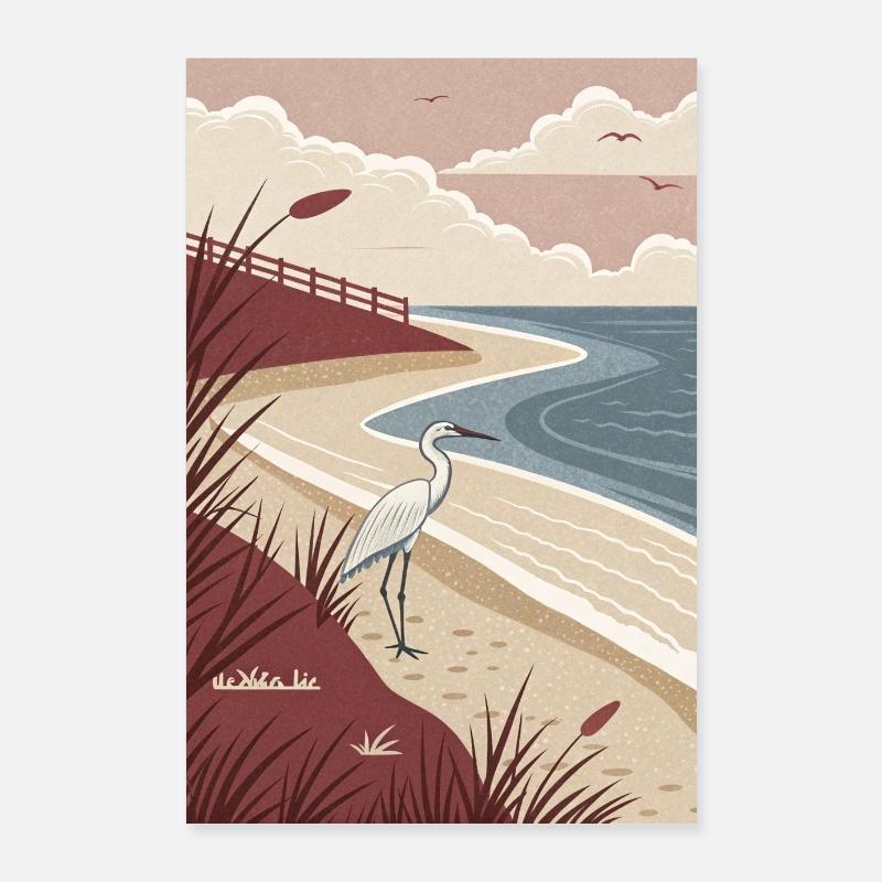 Atlantic Mist Poster 24" x 35" (60x90 cm)