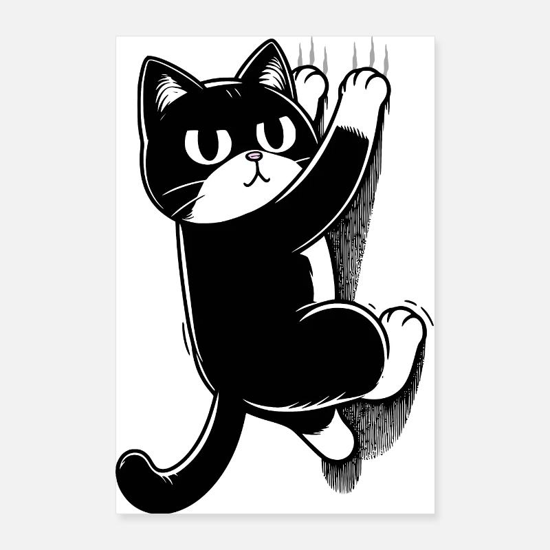 CAT | Hanging Poster 24" x 35" (60x90 cm)