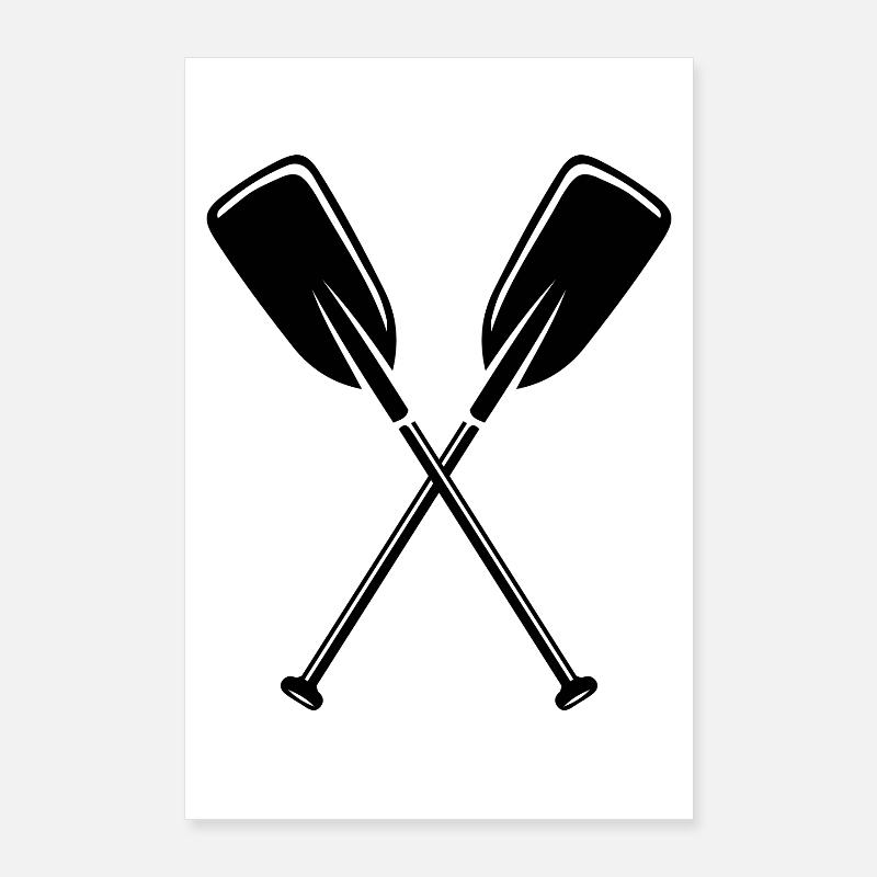 2 pagaies Poster 60 x 90 cm
