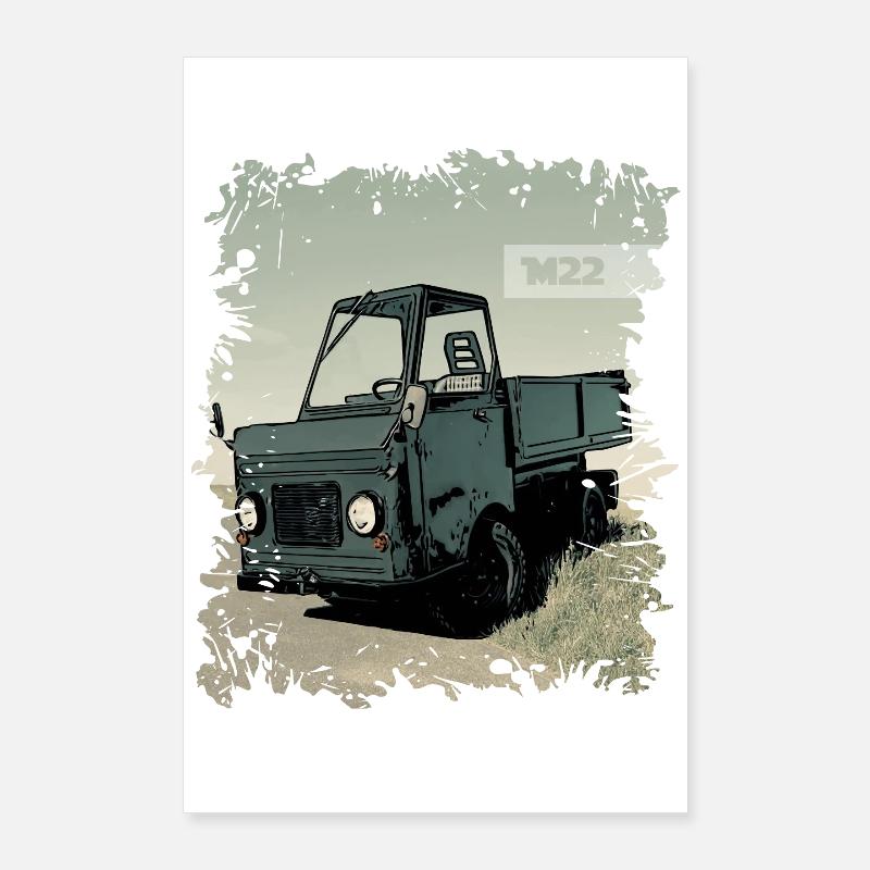 Multicar M22 Poster 60x90 cm