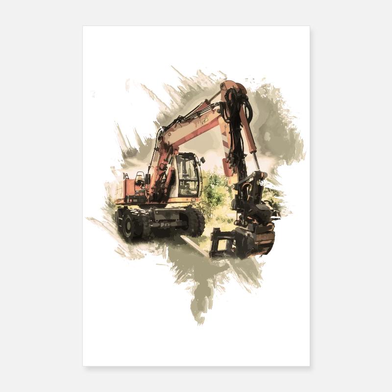 Ancienne pelle Poster 60 x 90 cm