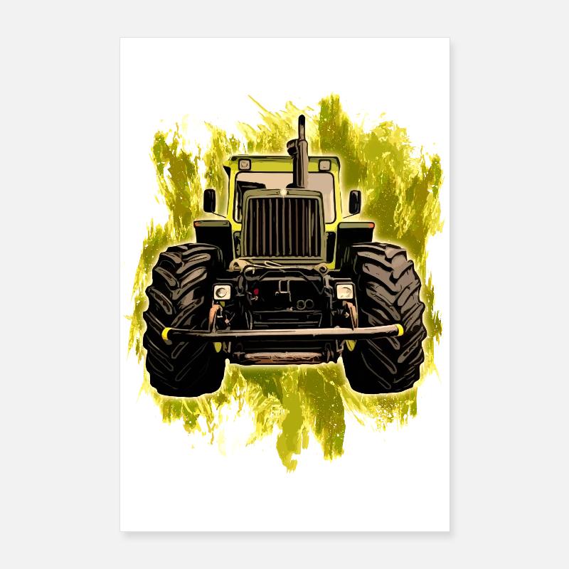 MB trac Front Poster 60x90 cm