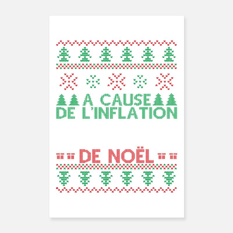 Pull Moche De Noël Humour Cadeau Noel Poster 60 x 90 cm