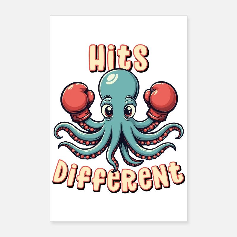 Hits unterschiedlich Poster 60x90 cm