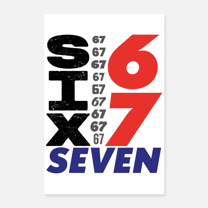 Six Sept, 67 Poster 60 x 90 cm