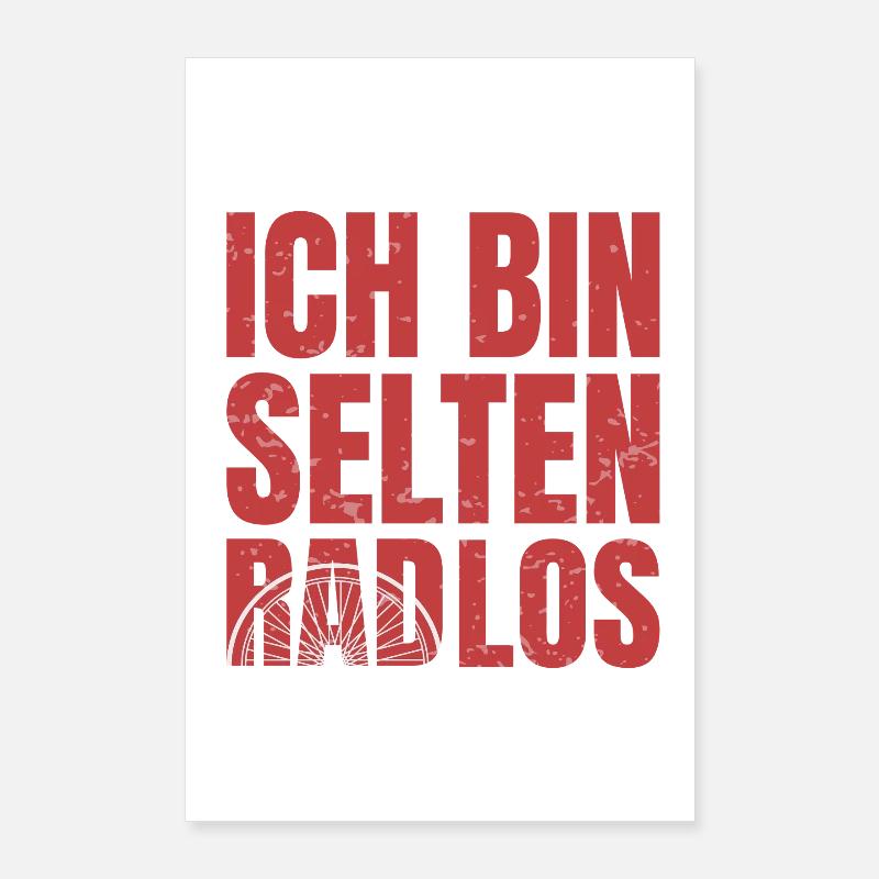 Bicycle Saying Poster 24" x 35" (60x90 cm)