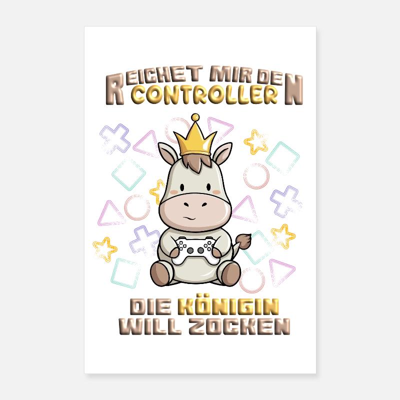 Conception de jeux avec le jeu d’âne Poster 60 x 90 cm