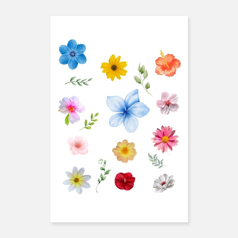 Le printemps arrive Poster 60 x 90 cm