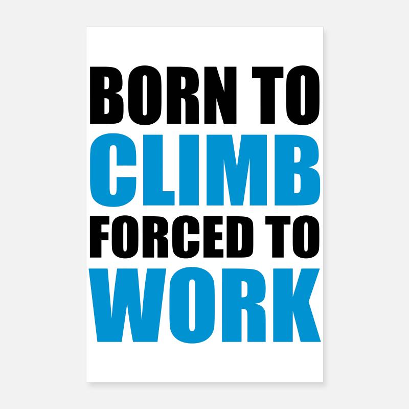 escalade Poster 60 x 90 cm